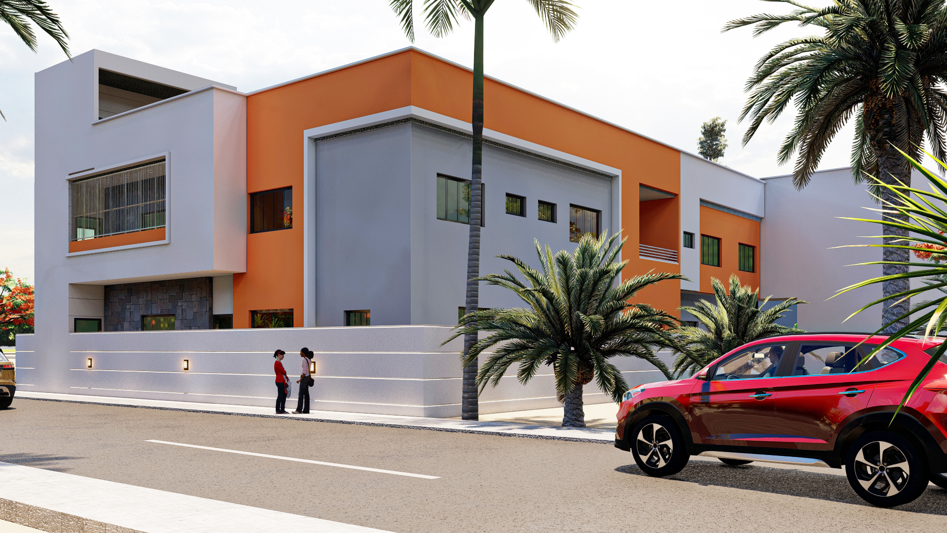 Résidence Privée Fiégnon II : Élégance Contemporaine et Espaces Généreux à Fidjrossè