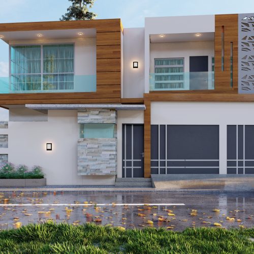 Résidence Privée Agla : Architecture Épurée et Convivialité au Cœur de Cotonou